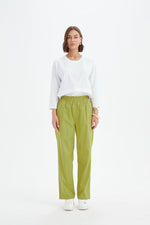 Straight Leg Easy Pant - Chartreuse