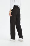 Straight Leg Easy Pant - Black