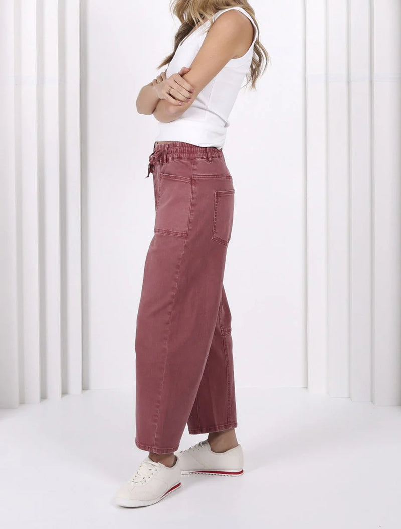 Leo Barrel Jeans - Sunset