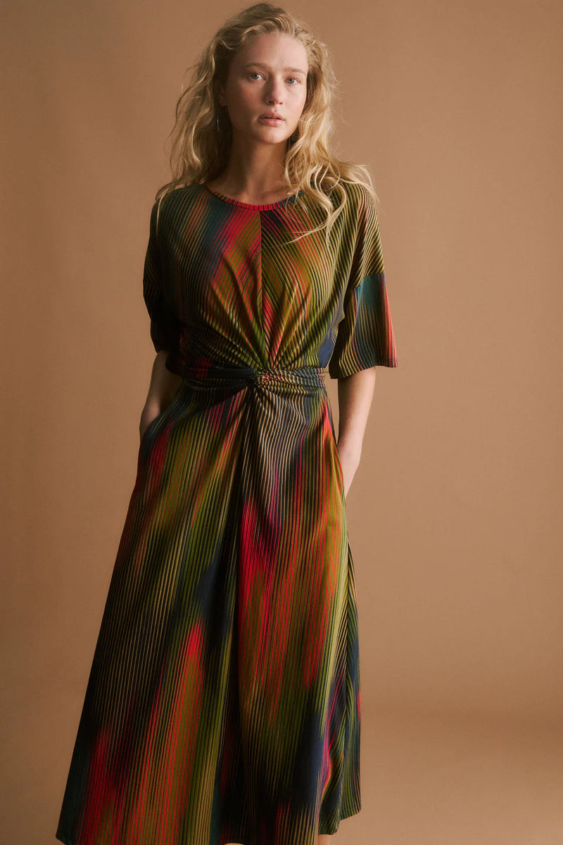 Kihte Tshirt Dress -  Arran Stripe