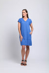 Fringe Festival Dress - Bold Blue