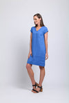 Fringe Festival Dress - Bold Blue