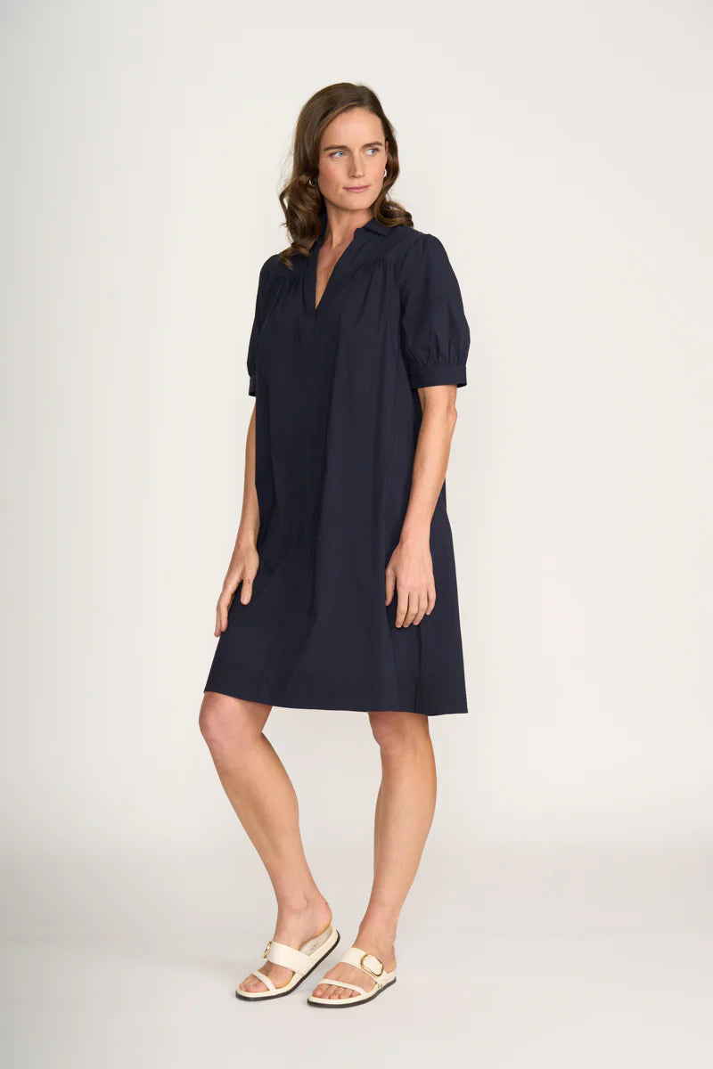 That's The Spirit Dress - Navy