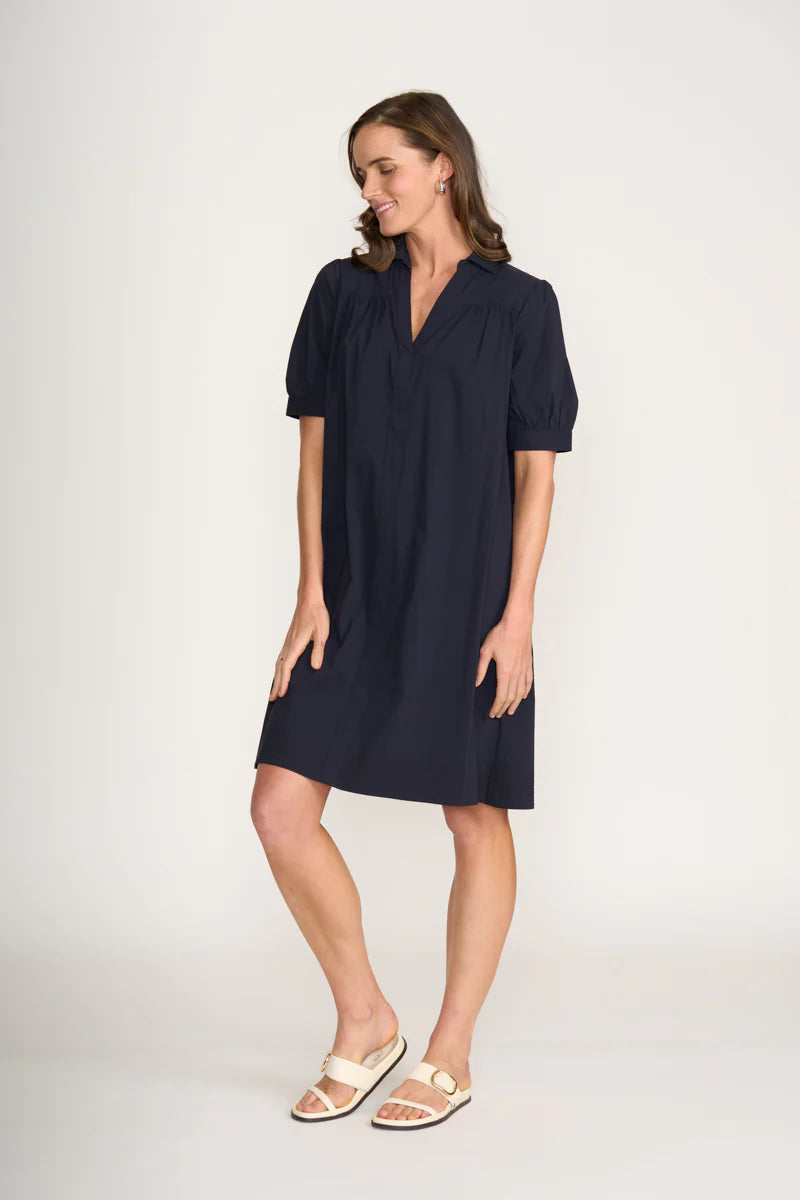 That's The Spirit Dress - Navy