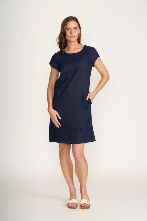 Crowd Pleaser Dress - Eclipse Navy