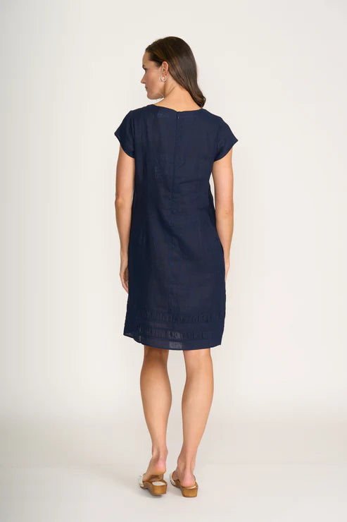 Crowd Pleaser Dress - Eclipse Navy