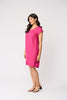 V Festival Dress - Deep Pink