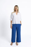 Fleetwood Linen Pant - Royal Blue
