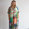 Live in The Moment Dress - Multi Green