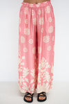 Snowflake Pant - Pink/Ivory