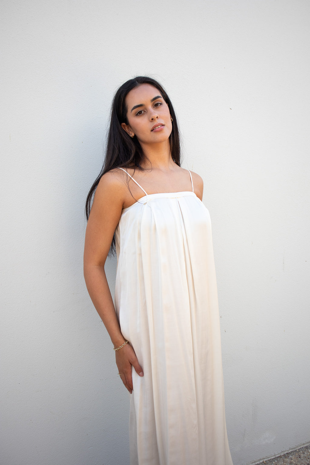 Strappy Maxi Dress - Ivory