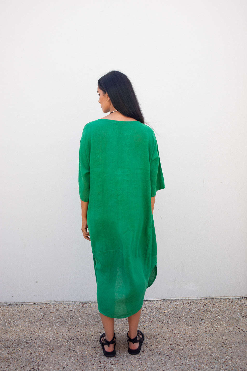 Marnie Dress - Emerald