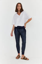 Joey Faux Pants - Navy