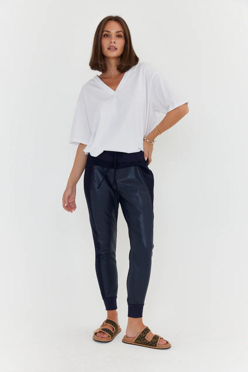 Joey Faux Pants - Navy