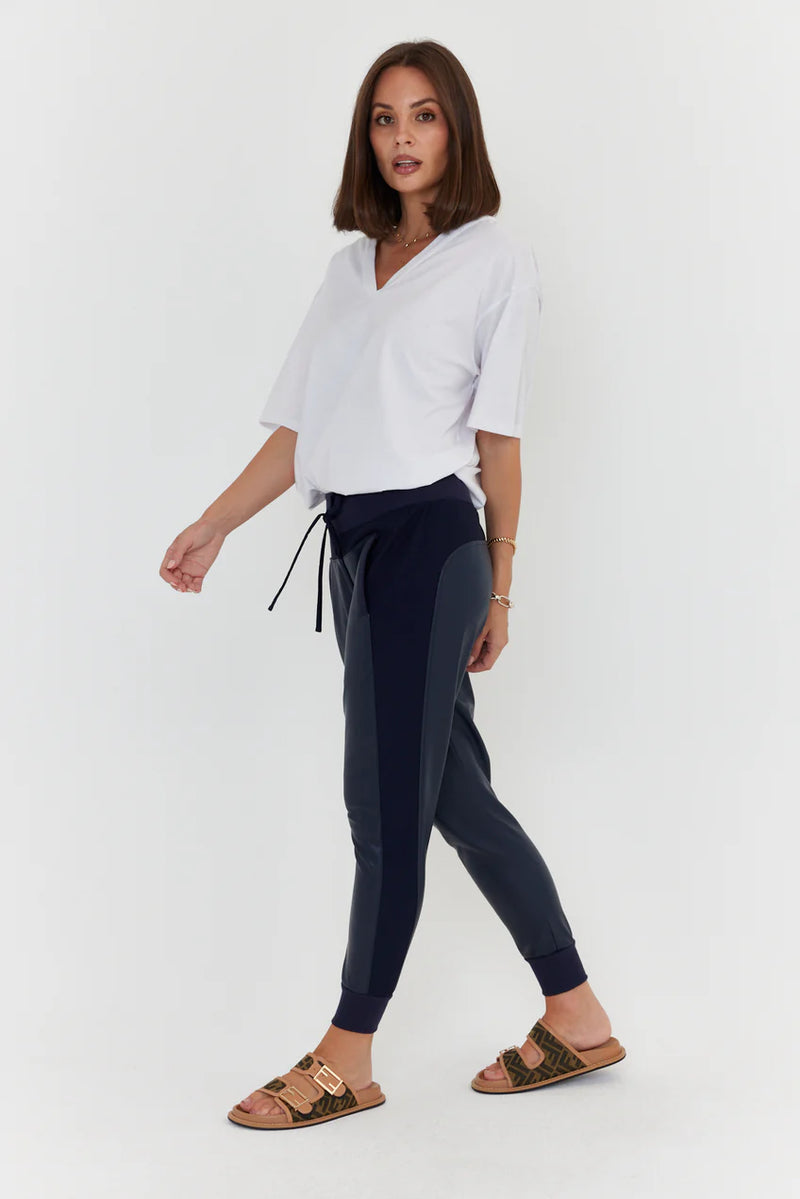 Joey Faux Pants - Navy
