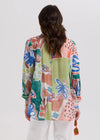 Flowy Shirt - Piazza Navona Print
