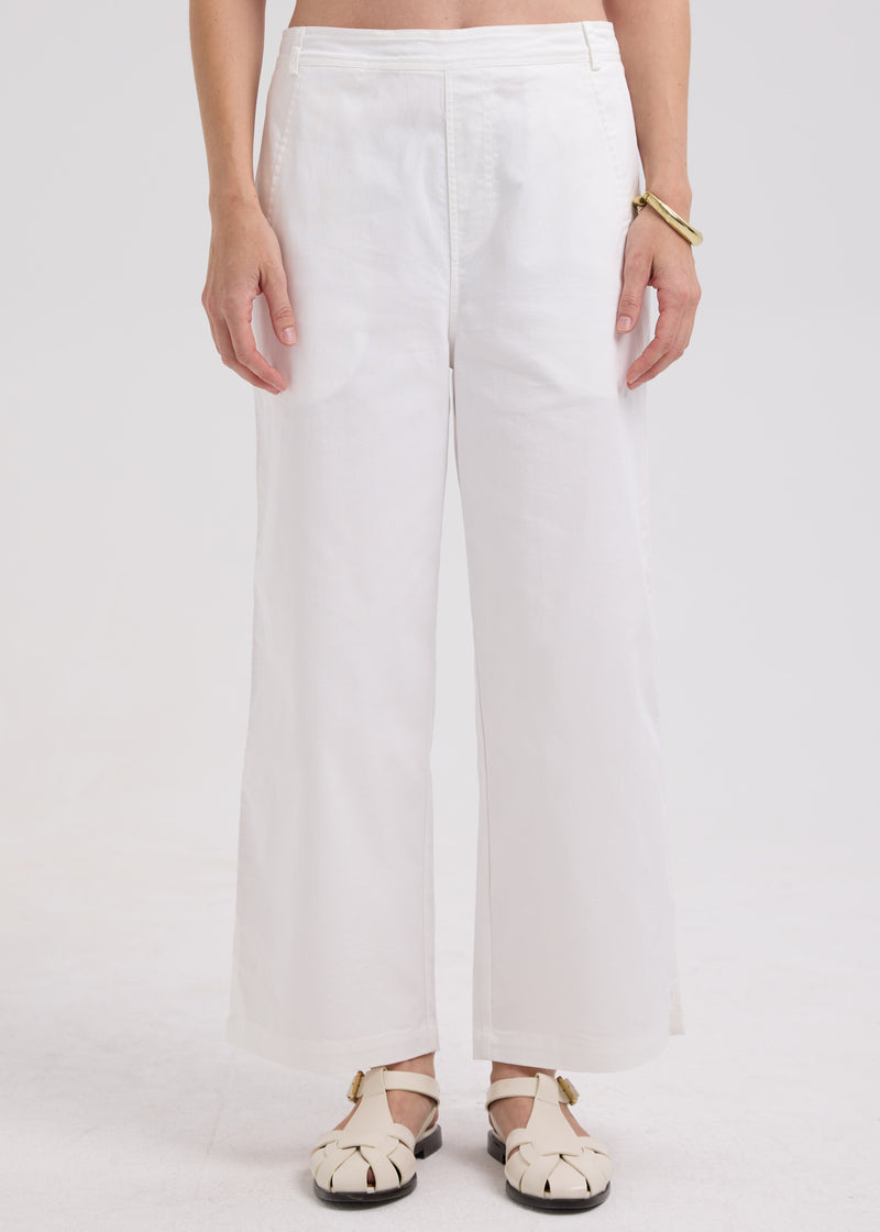 Denim Pant - White