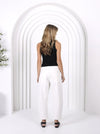Leo Barrel Jeans - White