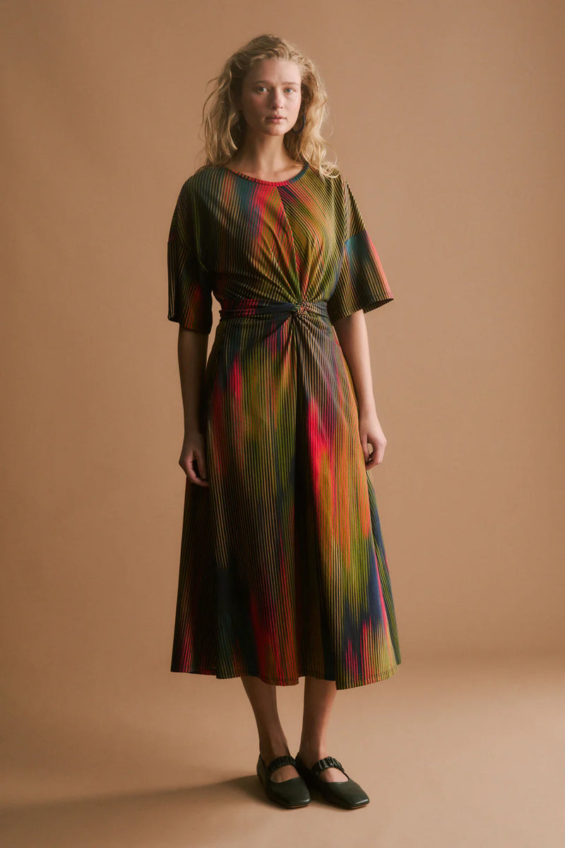 Kihte Tshirt Dress -  Arran Stripe