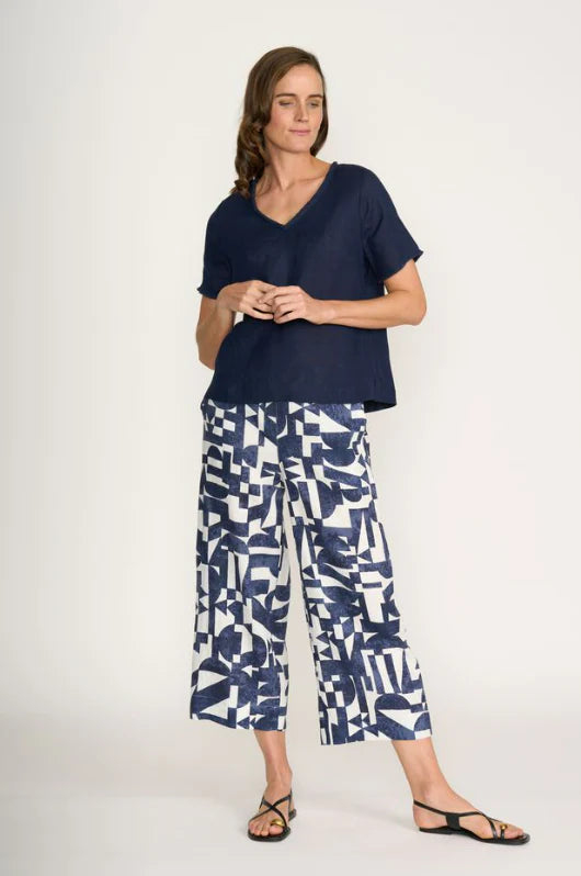V Benefits Top - Eclipse Navy