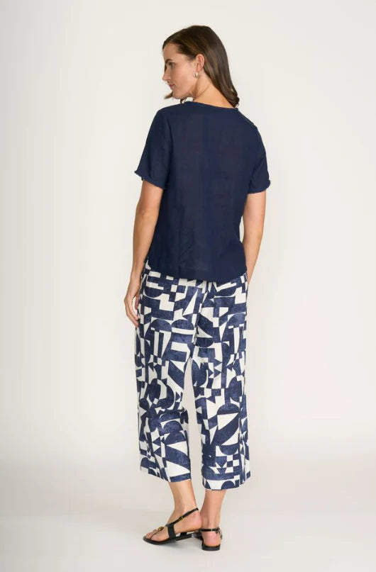V Benefits Top - Eclipse Navy