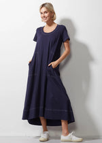 Z&P T-Shirt Dress - Navy