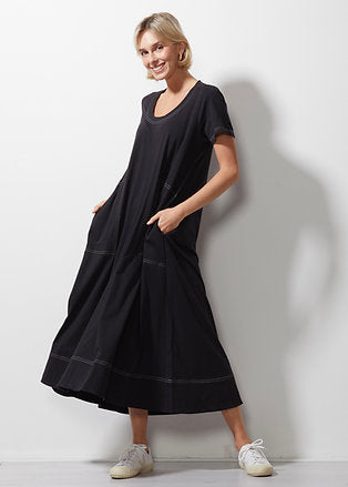 Z&P T-Shirt Dress - Black