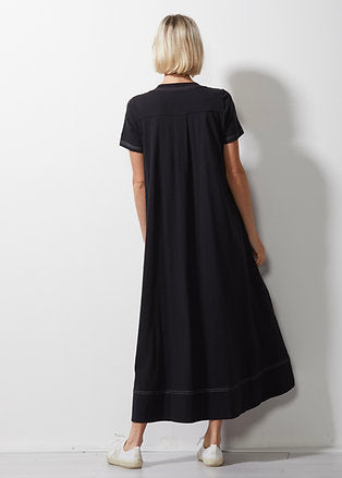 Z&P T-Shirt Dress - Black