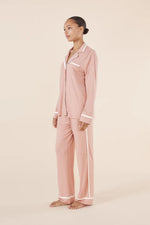 Grace Pink Bamboo PJ Set - Pink