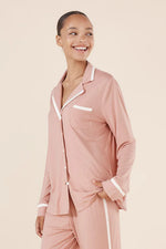Grace Pink Bamboo PJ Set - Pink