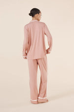 Grace Pink Bamboo PJ Set - Pink