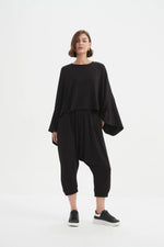 Drop Crotch Winter Pant - Black
