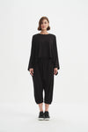 Drop Crotch Winter Pant - Black