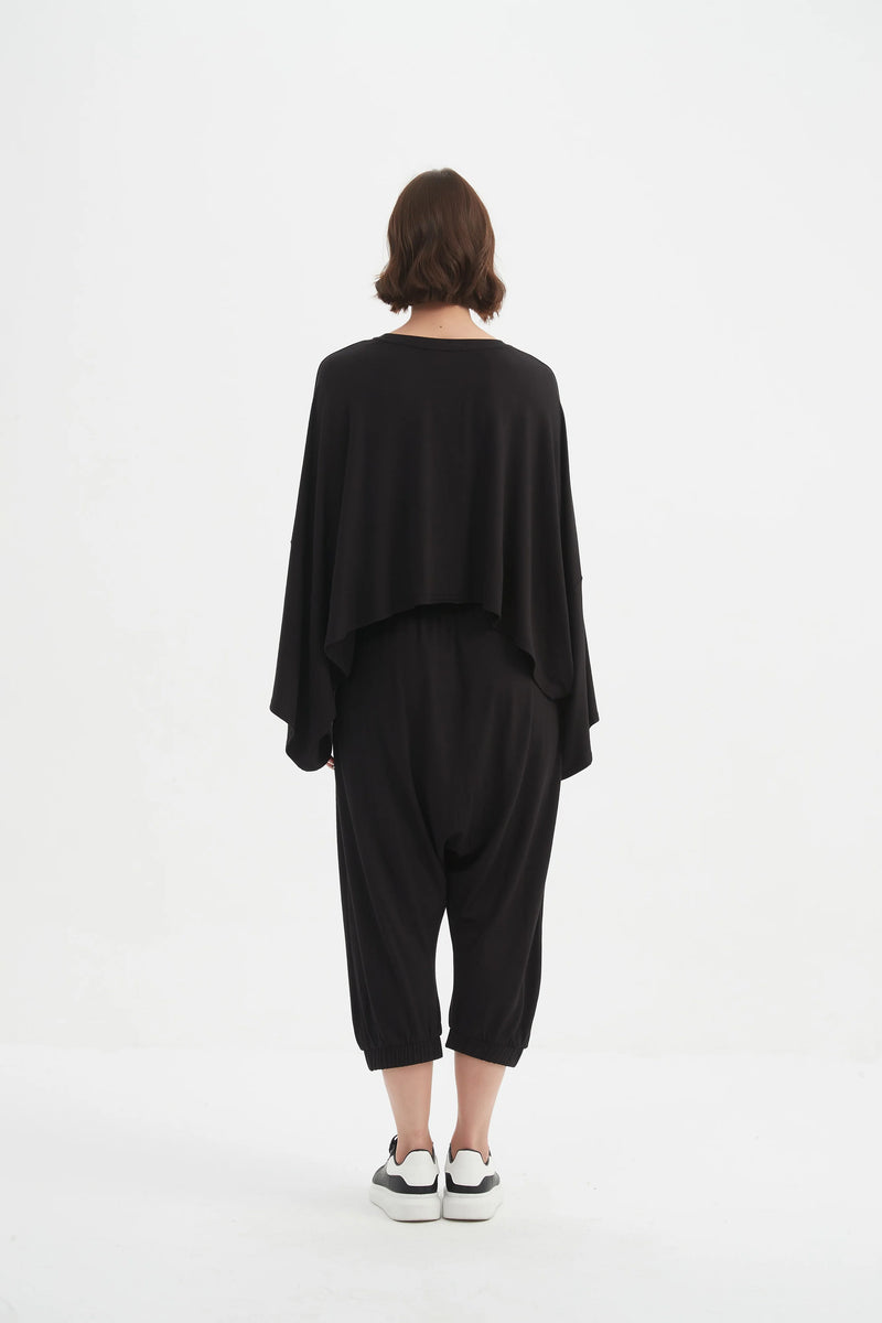 Drop Crotch Winter Pant - Black