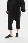 Drop Crotch Winter Pant - Black