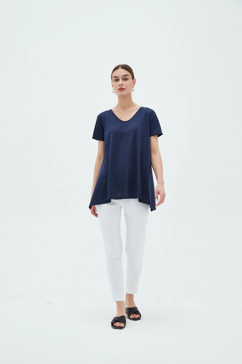 Rounded Hanky Hem Tee