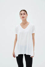 Rounded Hanky Hem Tee