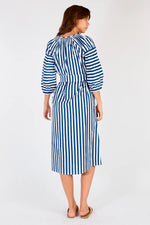 Sakanto Kaftan Dress - Blue Stripe