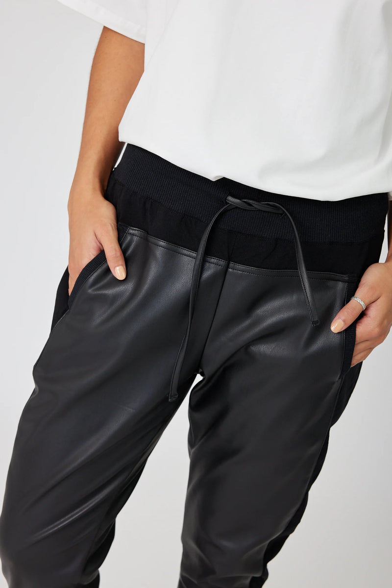 Joey Faux Pants - Black