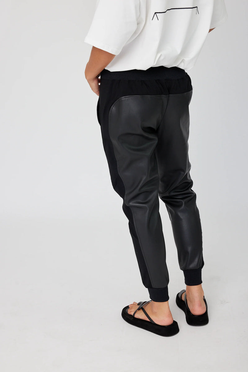 Joey Faux Pants - Black