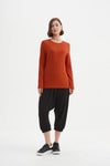 Long Sleeve T-Shirt - Pumpkin