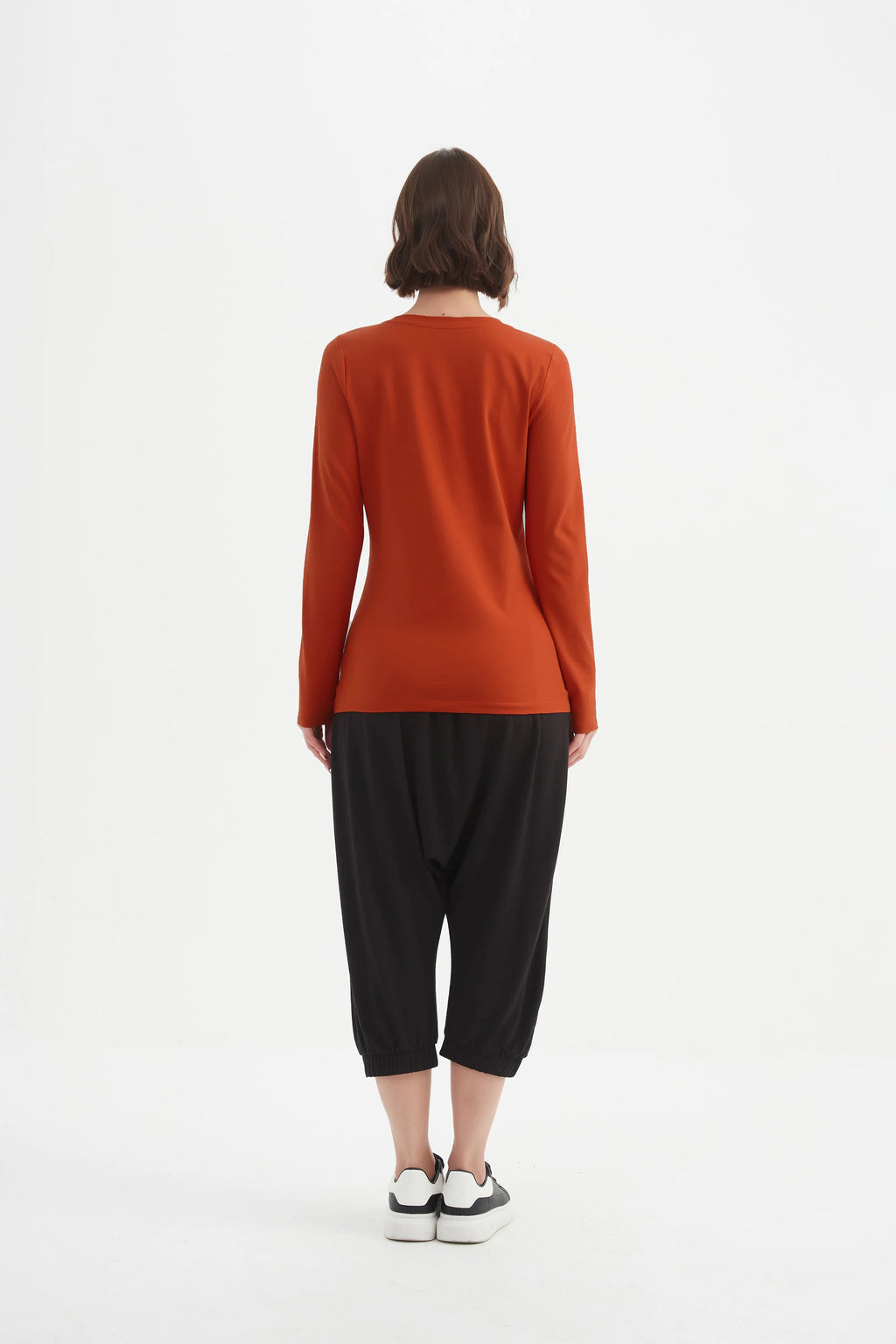 Long Sleeve T-Shirt - Pumpkin