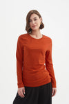 Long Sleeve T-Shirt - Pumpkin