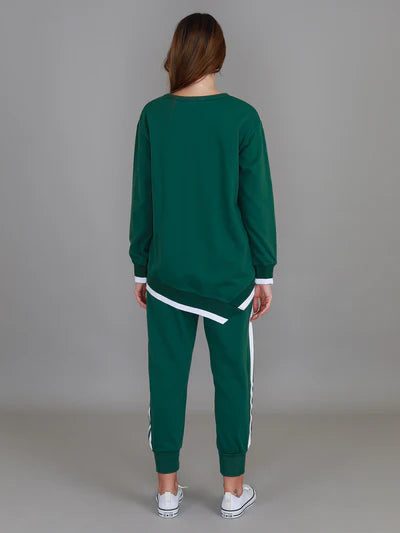 Roxia 3S Logo Sweatshirt - Ivy