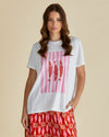 Ellia Crew Tee - Sardinia Print