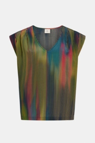Kirra Top - Arran Stripe Print