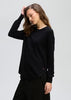 Rounded Bottom Essential Jumper - Black